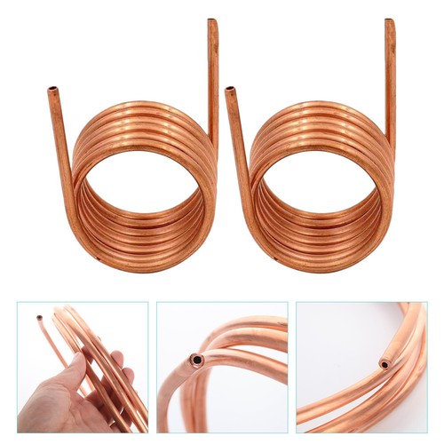 2pcs soft copper tubing coil - copper,