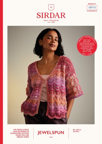 Sirdar jewelspun aran knitting - jewelspun,