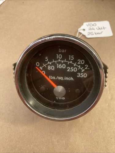 Vdo pressure gauge bar - bar, 350
