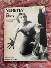 Nureyev in Paris book, printed