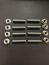 Kawasaki ZX6R Ninja ZX-6R stainless steel exhaust studs and flange nuts ZXR636