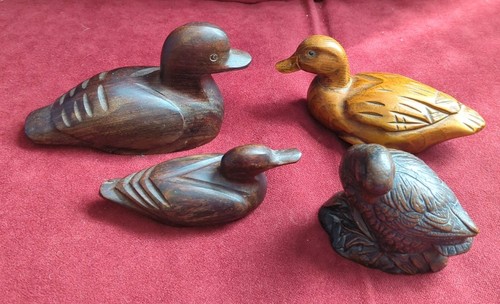 Wooden ducks bundle hand - bundle,