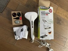 HoMedics PA-MHA-GB Compact Percussion Handheld Massager with Heat