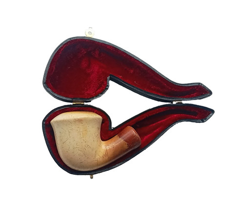 Antique meerschaum pipe - antique,
