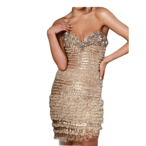 Terani couture nude lace - terani,