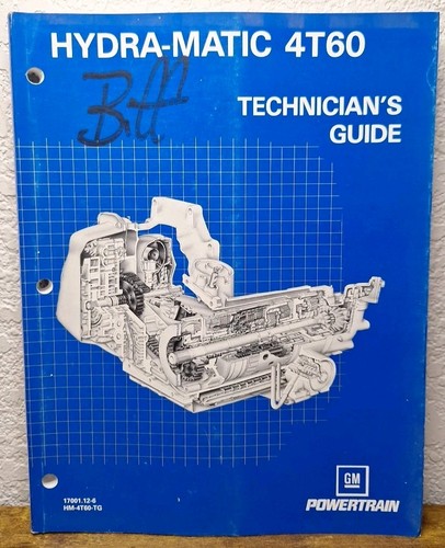 1991 hydra matic 4t60 - gm, hydra-matic