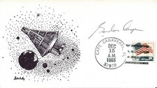 Gordon COOPER Signed FDC Cover Mercury Faith 7 Space Gemini 5 ASTRONAUT COA