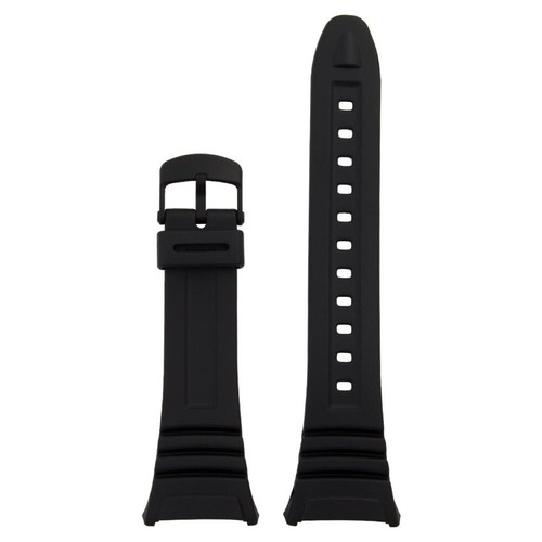 Casio w96h black strap - black,