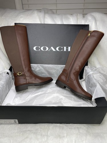 Coach faith brown leather - coach,