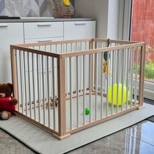 Foldaway Wooden Baby Playpen