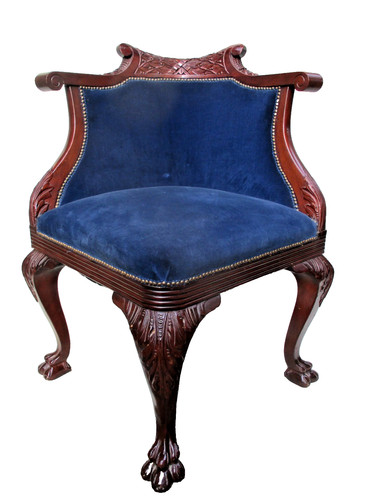 Antique corner chair - corner, vtg