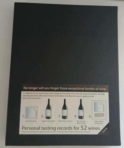 Wine journal tasting - journal,
