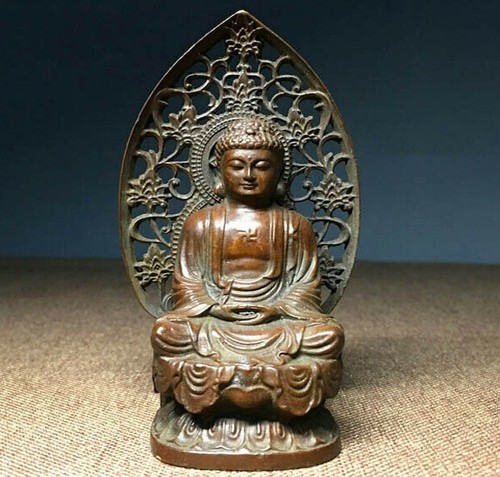 Antique carved buddhism old - carved,
