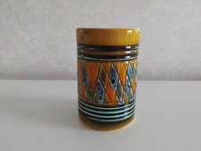 Poole Delphis Carved Vase - 6 inches (15cm) - Good Condition