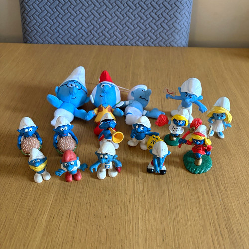 The smurfs figure - the, bundle