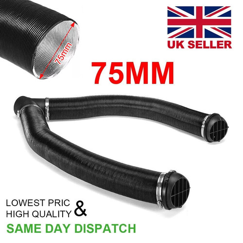 75mm heater pipe ducting - pipe, y