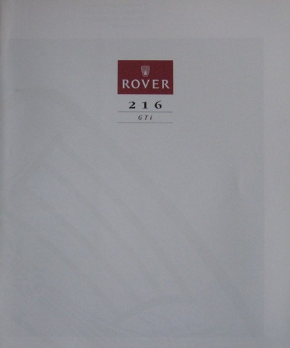 1990 rover 216 gti 16v - 1990,