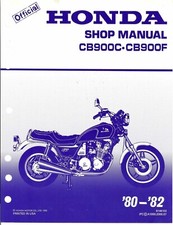 Service Manual Honda CB900C CB900F CB900 Super Sport Custom COMB BOUND