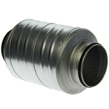 Pipe Silencer 100mm - 315mm Connection, Length 30cm / 50mm Insulation