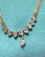 Vintage 925 Gold Vermeil ove