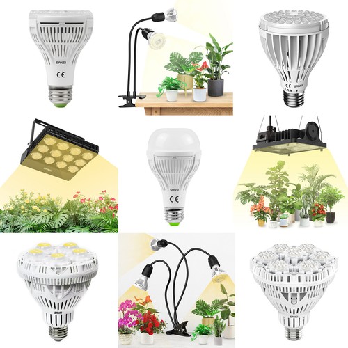 Sansi 10w 100w led grow - 10w-100w, lights