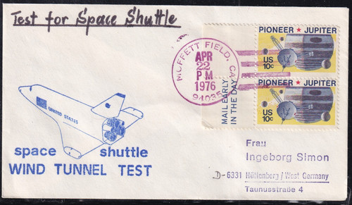 Space shuttle wind tunnel - shuttle, test