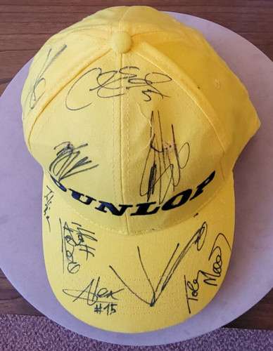 Motogp signed cap - motogp,
