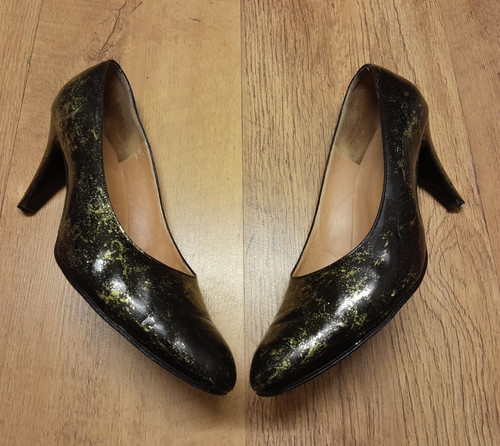 Rayne vintage black gold - rayne,