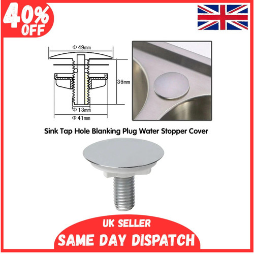 49mm tap hole - stopper, cover