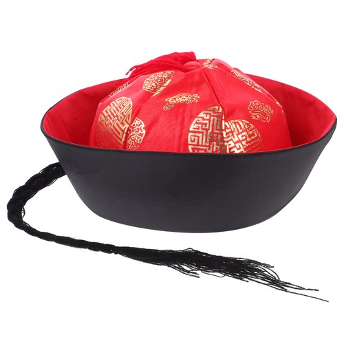 Chinese style ponytail hat - style,