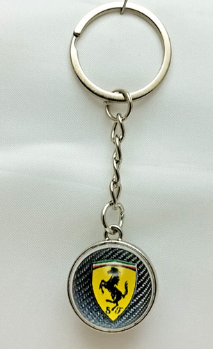 Ferrari ball keyring - ferrari, and
