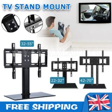 Universal TV Stands 26''-70'' LCD LED Flat Screen Table Pedestal Monitor Bracket