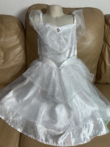 Girls white angel - fancy, dress