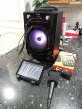 Karaoke. powered speaker mixer