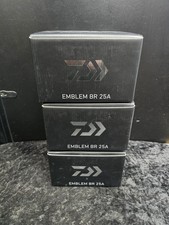 3x Daiwa Emblem BR 25A Carp