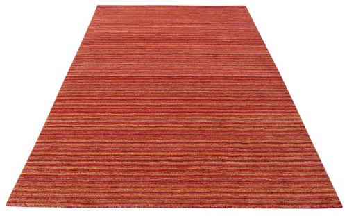 Gabbeh carpet orange 100 wool - orange,