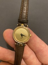 Womens Gucci 4500L Gold Tone