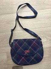 Ness Crossbody Saddle Bag Blue