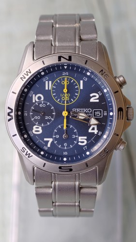 Seiko 7t92 0dx0 - mens, military