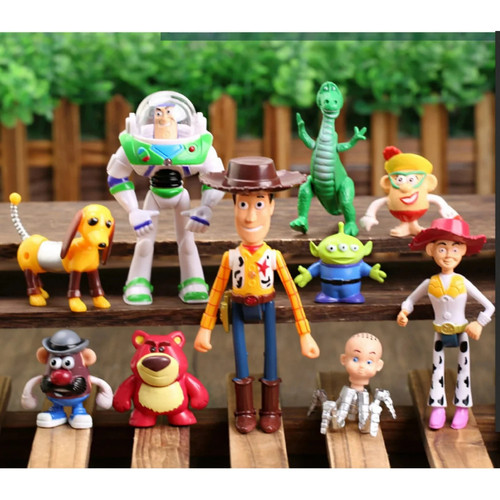 Toy story woody rex - 10-pc, woody,