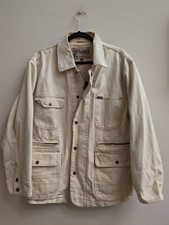 Vintage Schott Bros. NYC Canvas Cotton 90s Motorcycle Biker Chore Utility Jacket