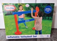 little Tikes Inflatable Volleyball Set Kids Outdoor Game Boys Girls 3+ Years