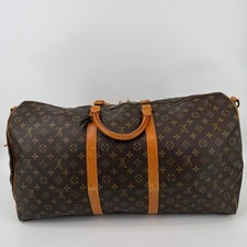 Louis Vuitton Monogram Keepall 60 With Strap LIVESTREAM
