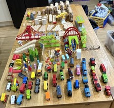 Huge Bundle Wooden Train Track