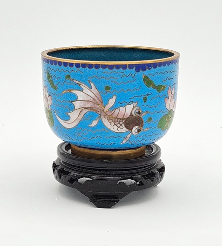 Chinese cloisonne bowl - chinese,
