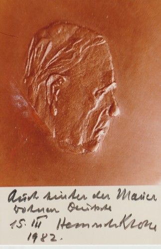 Heinich krone orig - krone,, sign
