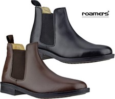 Mens Leather Chelsea Ankle