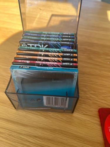 Sealed tdk minidisks - minidisks,