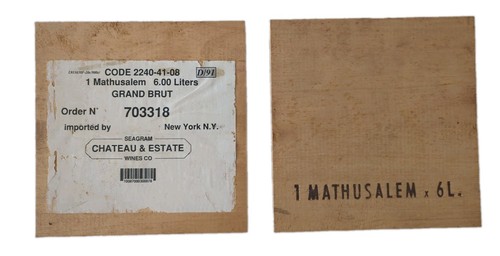 Vtg seagram chateau - seagram, &