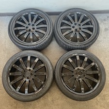 Land Rover Range Rover Sport L322 T5 22” Overfinch Tiger Alloy Wheels BLACK